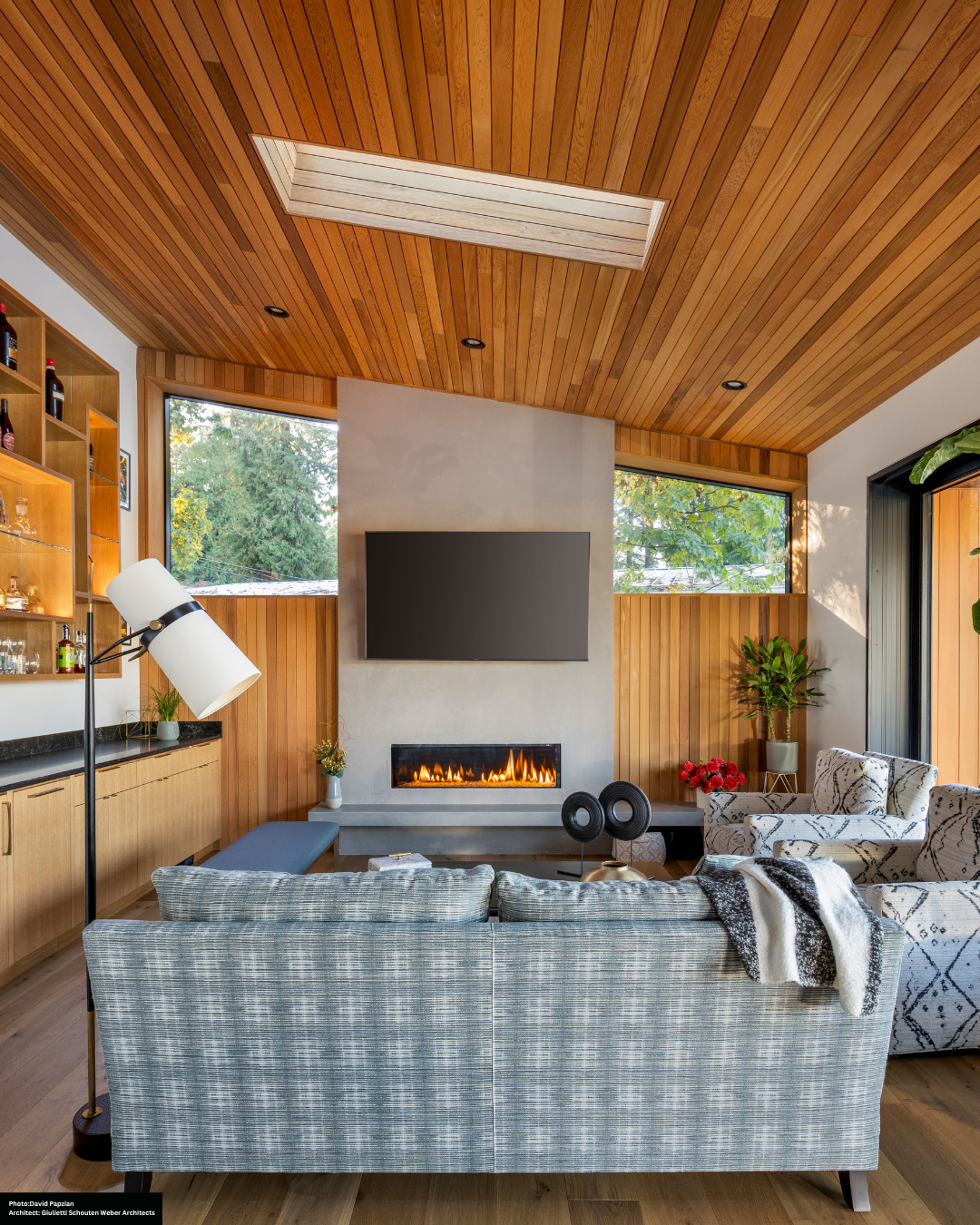 A Cedar Ceiling Might Be the Upgrade Your Home Is Missing