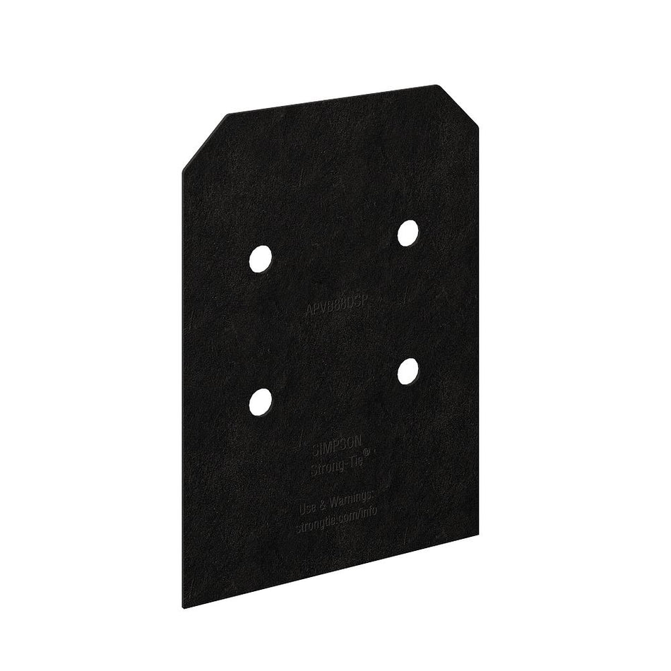 AVANT 8X POSTBASE DECOR SIDE PLATE 2-PAK