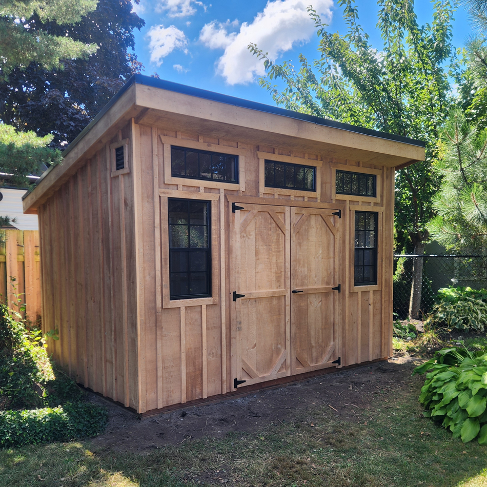 SINGLE SLOPE SHED